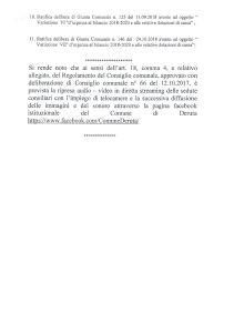 Ordine del giorno Consiglio Comunale 12 Novembre 2018 2
